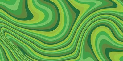 Green wavy background, minimalist marble motif background, psychedelic background vector