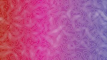 Seamless Geographic Contour Lines Pattern vector