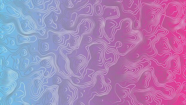 Elevation Map with Gradient Shading vector