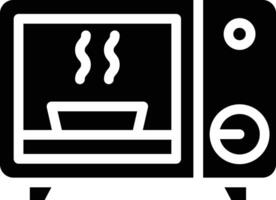 microwave icon logo illustration design, for cooking theme design vector