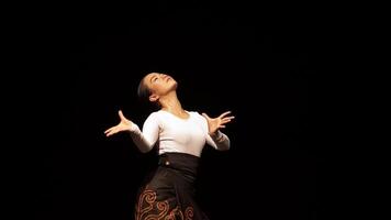 Graceful Dancer in Traditional Attire video