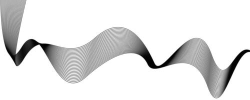 Modern abstract background with flowing wave lines shape. vector
