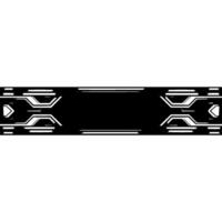 Futuristic Tech Abstract Background, Silver and Black vector