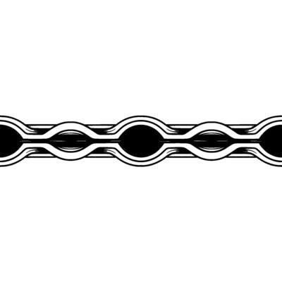 Abstract Silver Black Band on Gradient Background