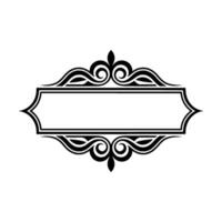 Elegant Ornamental Frame, Blank Space, Vintage - Ornament vector
