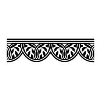 Intricate Celtic Border, Vintage Ornamentation - Ornament - Pattern vector