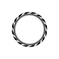 Dynamic Circular Emblem, Minimalist vector