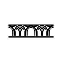Geometric Archway, Minimalist, Architectural Motif - Arch vector
