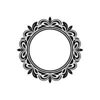 Elegant Ornamental Frame, Vintage, Minimalist Style - Ornament vector