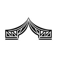 Geometric Arch, Minimalist, Abstract Structure vector