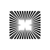 Geometric Burst, Minimalist Radiance vector