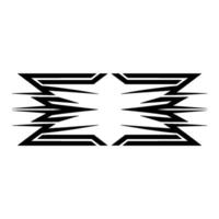 Dynamic Angular Abstract, Motion Blur, Geometric vector