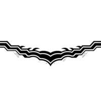 Abstract Wave Crest, Minimalist vector