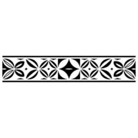 Geometric Border, Mid-Century Modern vector