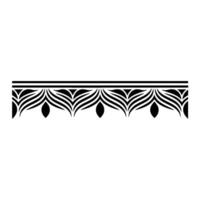 Art Deco Border Geometric Ornamentation, Elegant - Pattern - Art deco vector