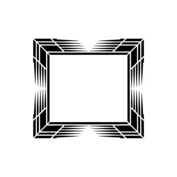 Geometric Frame, Dynamic Lines, Modern Minimalism vector