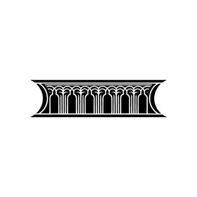 Art Deco Ornament, Classical Detail, Geometric