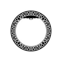 Geometric Light Ring, Minimalist, Illuminated Circle vector