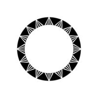 Geometric Circle Pattern, Minimalist, Modern Abstract - Geometry vector