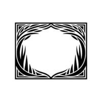 Stylized Dragonfly Meadow Emblem, Minimalist vector