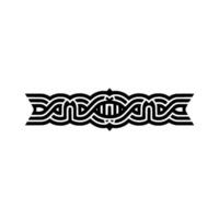 Intricate Celtic Border, Elegant, Vintage Motif - Pattern - Ornamental vector