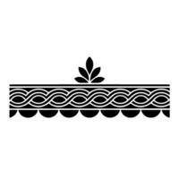 Elegant Celtic Border, Stylized Ornamentation vector