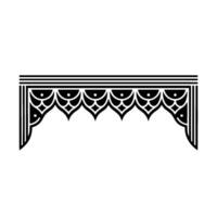 Geometric Deco Border, Elegant Ornamentation - Ornament vector