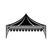 Geometric Canopy, Modern Event Shelter Illustration vector