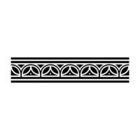 Elegant Celtic Border, Vintage, Minimalist Ornamentation vector