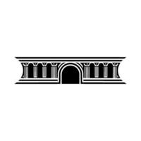 Monumental Archway, Minimalist, Classical Influence vector
