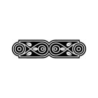 Geometric Celtic Border, Vintage Style - Ornament vector