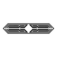 Geometric Arrowhead, Modern - Arrow vector