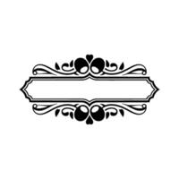 Elegant Vintage Frame, Decorative Border, Classic - Layout vector