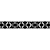 Geometric Border, Art Deco Pattern, Minimalist - Linear - Artdeco vector