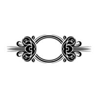 Intricate Tribal Ornament, Elegant Border - Decorative - Swirls vector