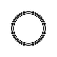 Minimalist Circular Motif, Linear Texture, Modern vector