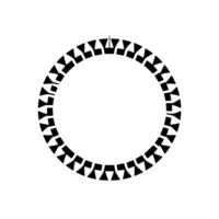 Geometric Circle Pattern, Minimalist , Modern Abstraction - Geometry vector