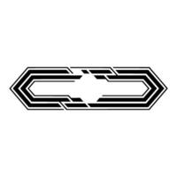 Geometric Forward Motion, Abstract , Modern vector