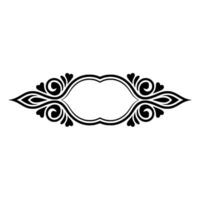 Elegant Ornamental Border, Vintage Element - Flourish vector