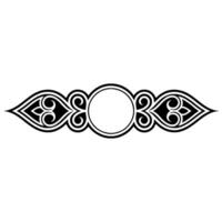 Intricate Celtic Border, Vintage Ornamentation - Geometric vector