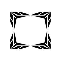 Geometric Apex, Minimalist Framework, Sharp Contrast vector
