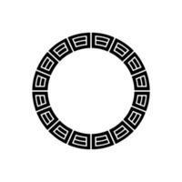 Geometric Circle Pattern, Minimalist , Circular Motif - Stylized vector