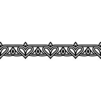 Intricate Celtic Border, Vintage , Decorative Element - Frame vector