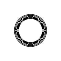 Geometric Portal, Minimalist Circle - Geometry vector