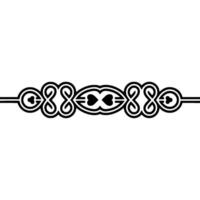 Elegant Repeating Celtic Border vector