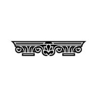 Elegant Classical Ornament, Detailed Decorative Border vector