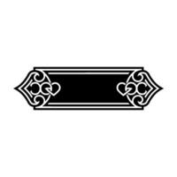 Elegant Ornate Border, Vintage Element - Art deco vector