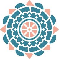 Mandala Minimalist Design Unit vector