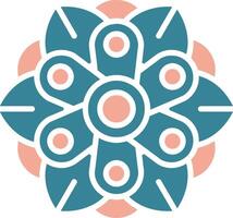 Mandala Core Design Token vector