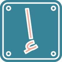 Arabic Language Neon UX Object vector